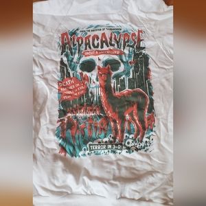 Threadless White Full Zip Sweatshirt